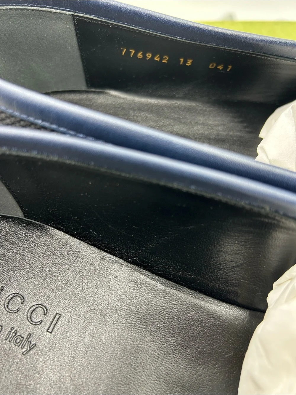 Men's  Gucci, NEW JORDAAN canvas horse bit loafer size 13 made in Italy